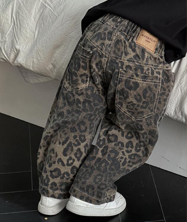 2024★春秋新作★韓国風子供服★ジーンズ★90-140CM