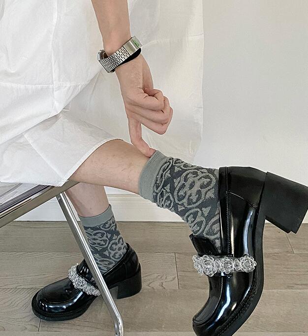 2024★春秋新作★ソックス★レディース靴下★5色