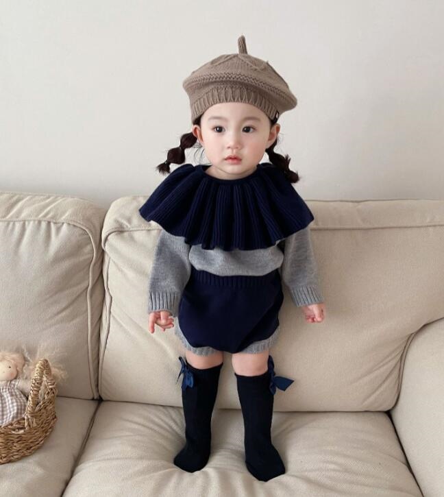 2024★春秋新作★韓国風子供服★トップス+ズボン2セット★2色73-110CM