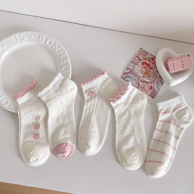 「2024春夏」靴下★レディース★ソックス★大人用★女性用靴下★可愛い★多色