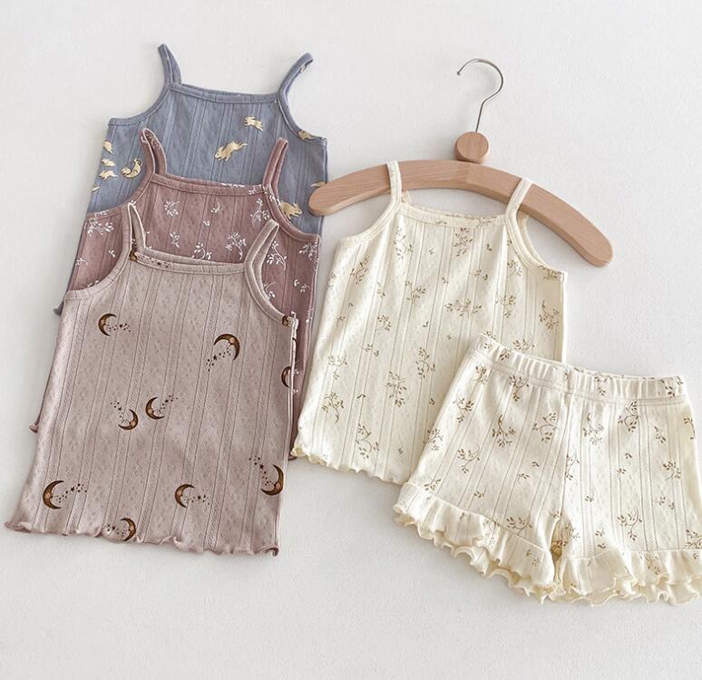 2024夏新★子供服　セットアップ★80-120cm★4種