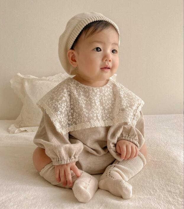 2024★春秋新作★韓国風子供服★ロンパース★66-90CM