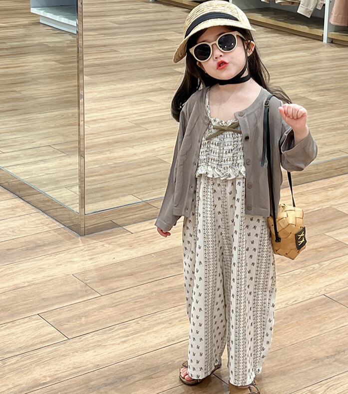 2024年新品★子供服　カーディガン&連体服分けて販売★90-140cm★