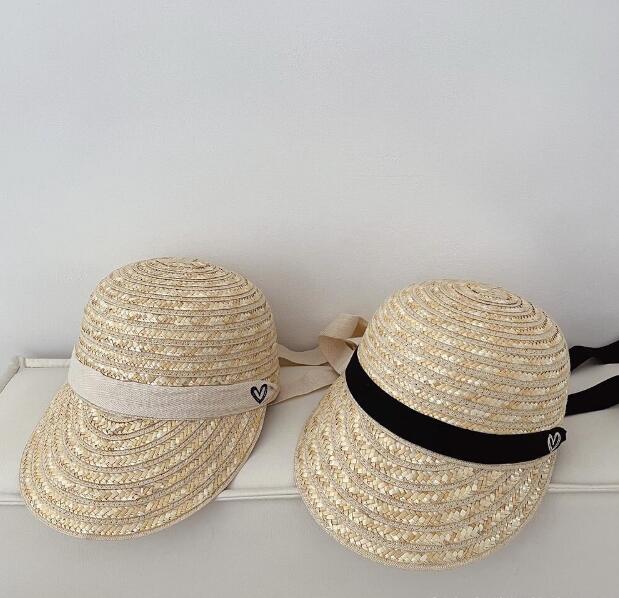 「2024」子供用★帽子★麦わら帽子★キッズ★日焼け防止★可愛い★2色