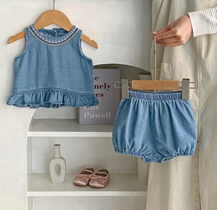 2024新型★ベビー服　トップス+ズボン　セット★66-100★