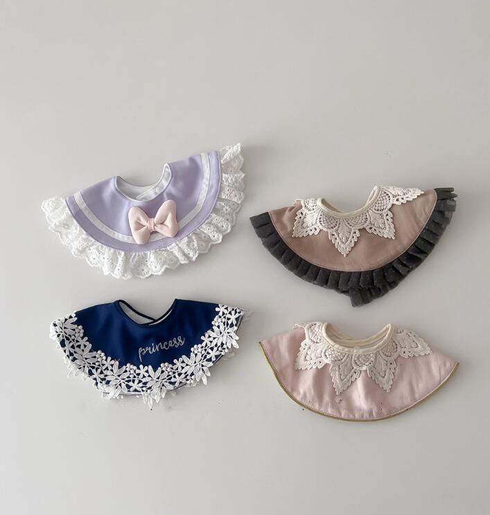 2024★ベビー用★食事用エプロン★食事用ビブ★涎掛け★4色