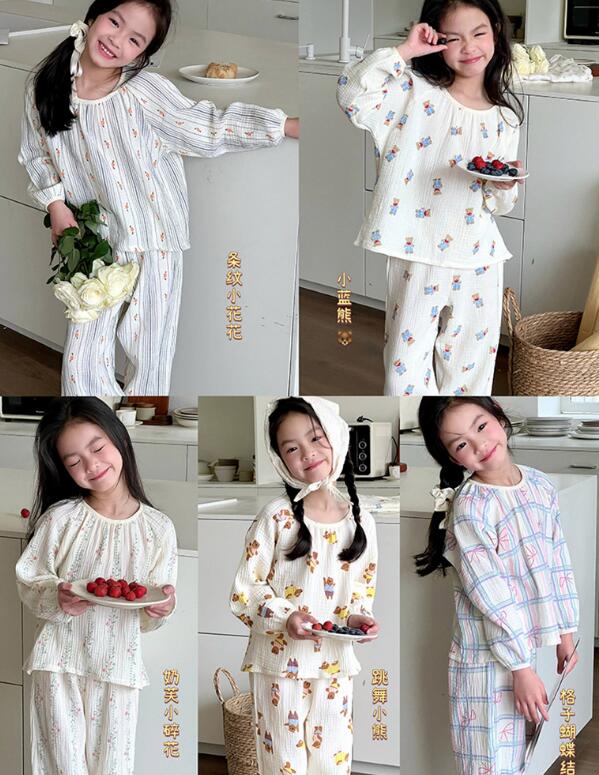 2024新品★子供服★部屋着セット★110-160cm★10柄