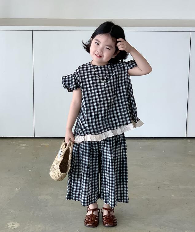 2024夏新品★子供服　トップス+ズボン　セット★80-140cm★
