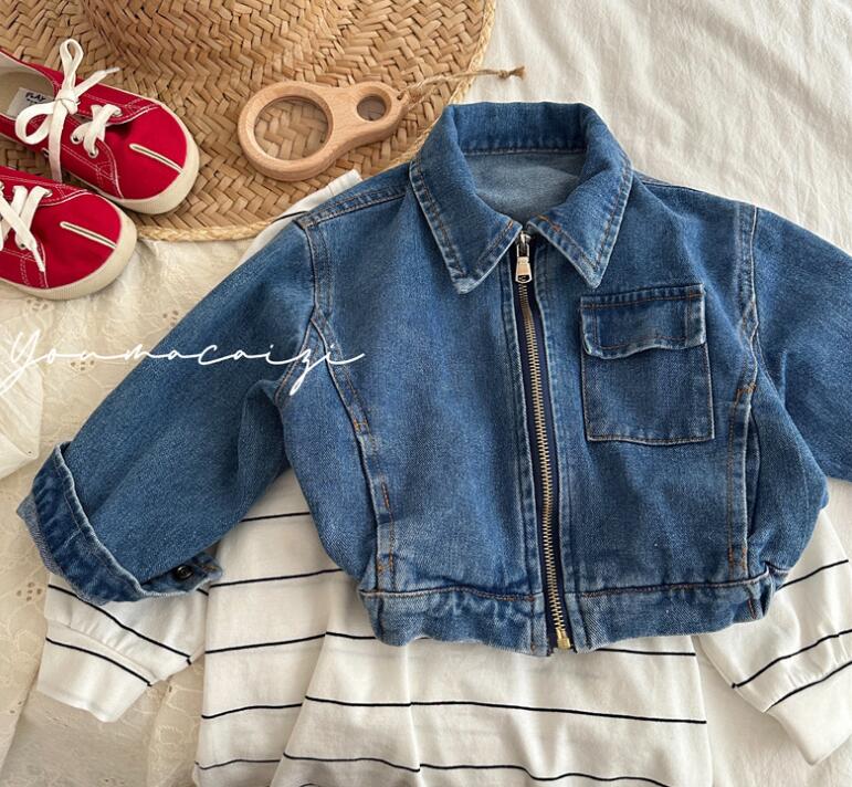 2024春★子供服 デニムジャケット★80-130cm★