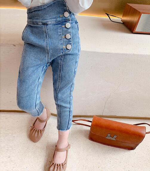 2024★春秋新作★韓国風子供服★ジーンズ★2色7-15