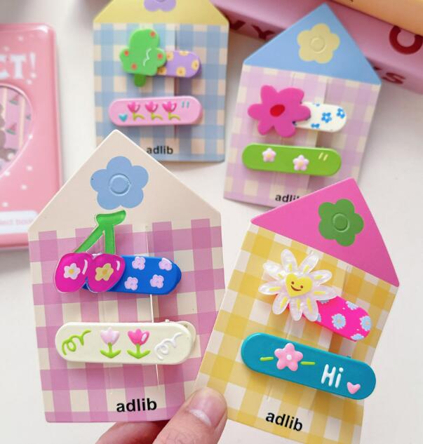 「2024」髪飾り★まとめ髪用★ヘアアクセサリー★子供用★ヘアピン★可愛い★2枚入り