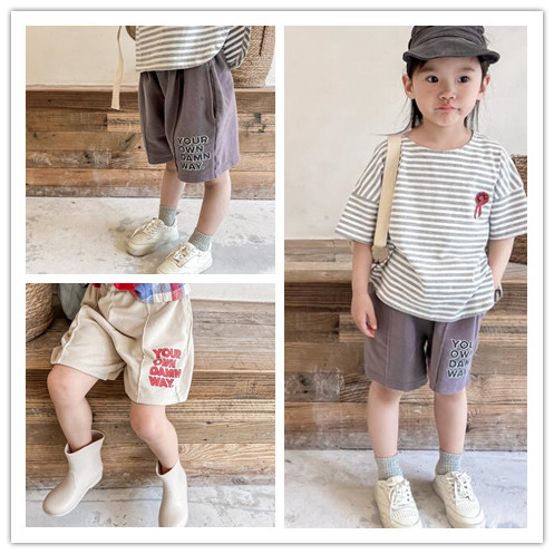 2024夏★子供服 　ショートズボン★80-130cm★2色