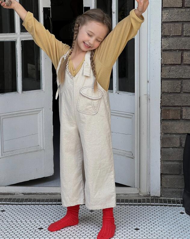 2024夏新品C★子供服 　サロペット★90-150cm★