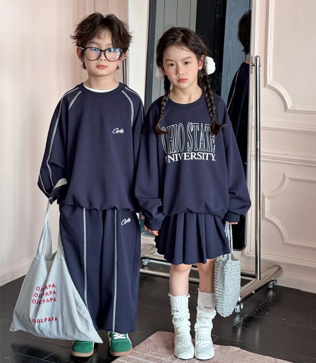 2024★春夏新作★韓国風子供服★トップス+ズボン/スカート★90-140CM