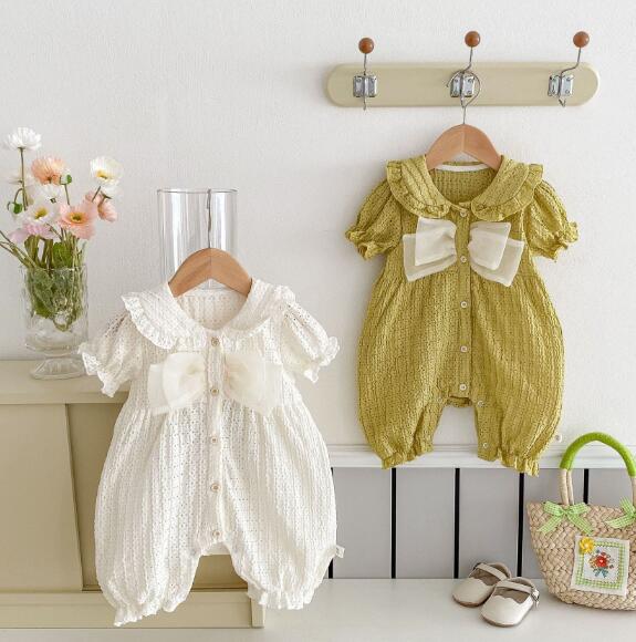 「2024」子供服★ロンパース★連体服★韓国風子供服★ベビー★2色★66-90CM