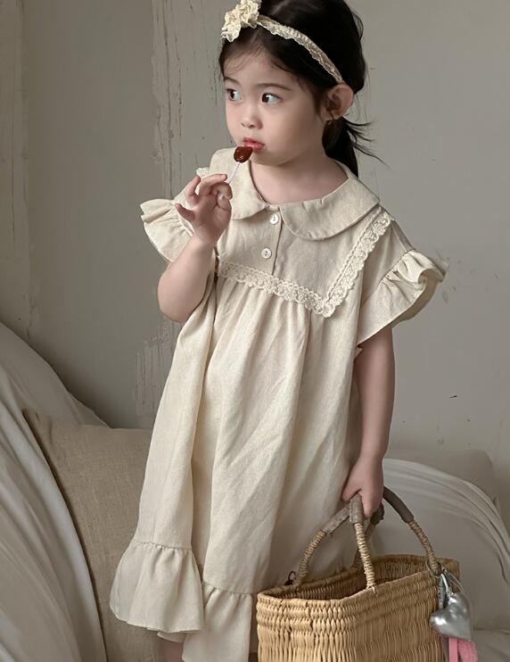 2024夏新品★子供服　ワンピース★90-150cm★