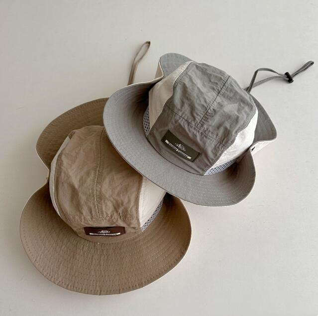 「2024」子供用★帽子★バケットハット★キッズ★男女兼用★速乾★2色