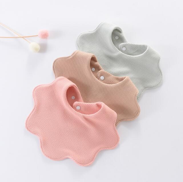 よだれかけ★子供用★涎掛け★ベビー向け★赤ちゃん用★可愛い★無地★3色