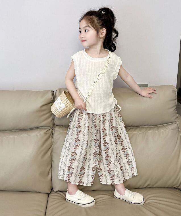 2024年新品★子供服 　トップス+ズボン　セット★100-140cm★