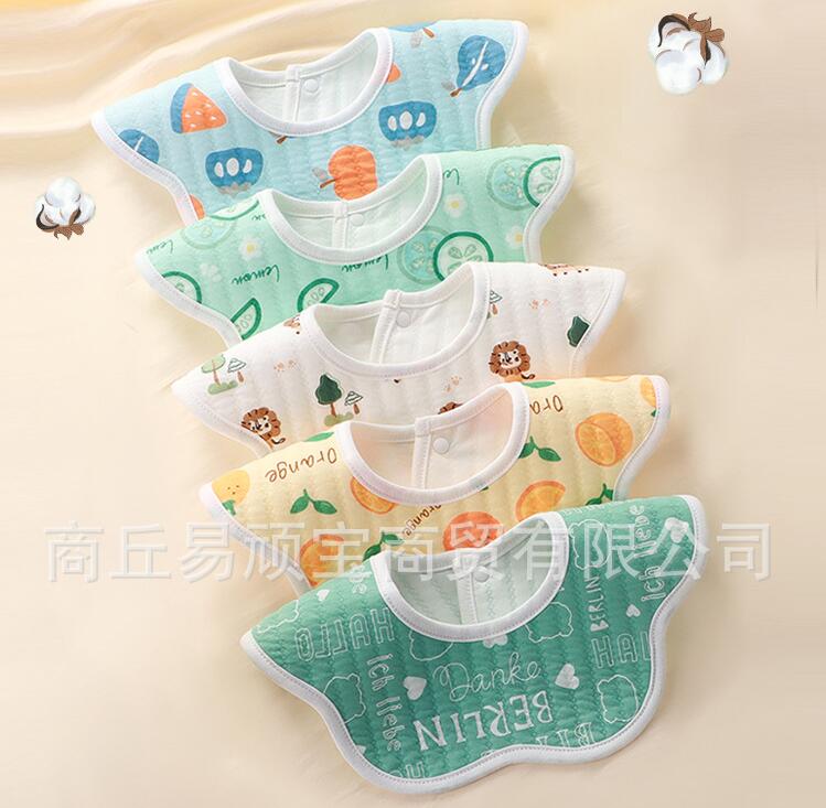 新登場★ベビー涎掛け★棉質　16種★食事用★