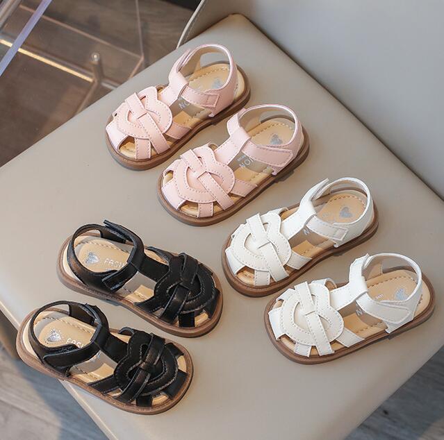 「2024」靴★子供靴★キッズ★シューズ★キッズ女の子★サンダル★3色「22-31#」