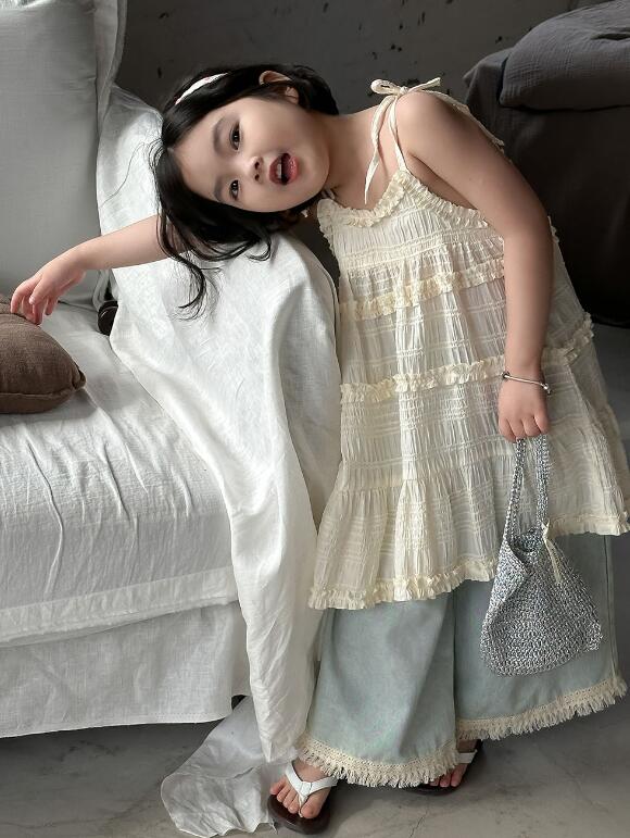 2024夏新★子供服　ワンピース★80-140cm★