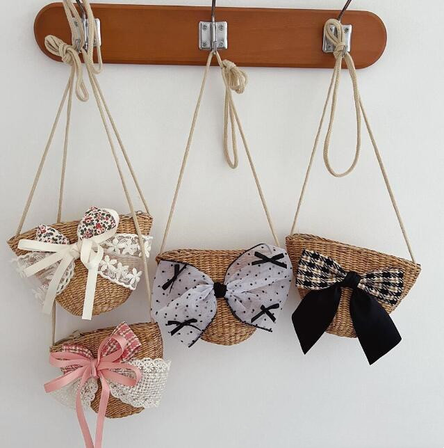 バッグ★ショルダーバッグ★ミニバッグ★子供用★ポシェット★蝶結び★4色