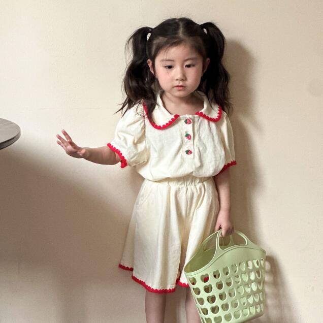 「2024」子供服★トップス+パンツ★セットアップ★韓国風子供服★キッズ女の子★80-150CM