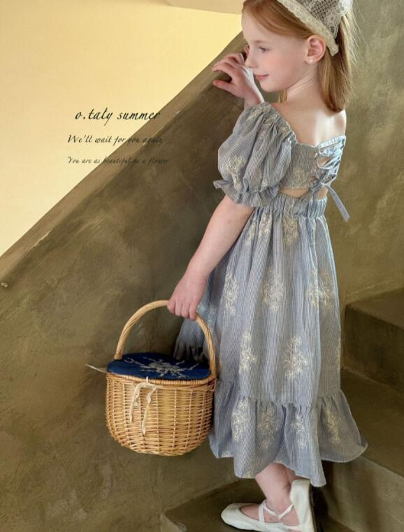 2024夏 otaly★子供服　ワンピース　90-130cm★