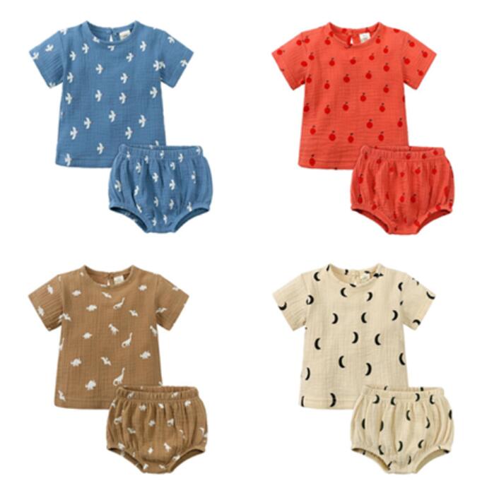 「2024」子供服★トップス+パンツ★セットアップ★ベビー★男女兼用★4色★73-110CM