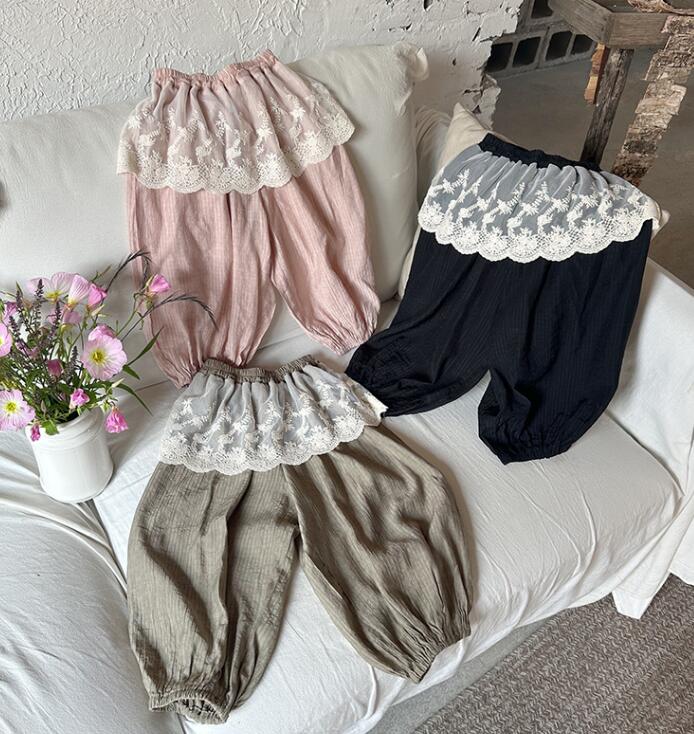 2024夏新品★子供服　ズボン★90-150cm★3色