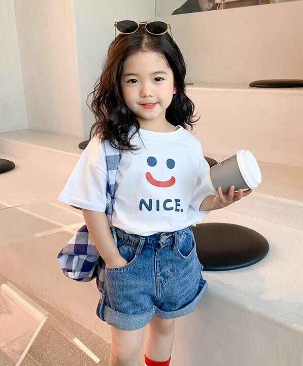 2024★夏新作★韓国風子供服★Tシャツ★2色80-140CM