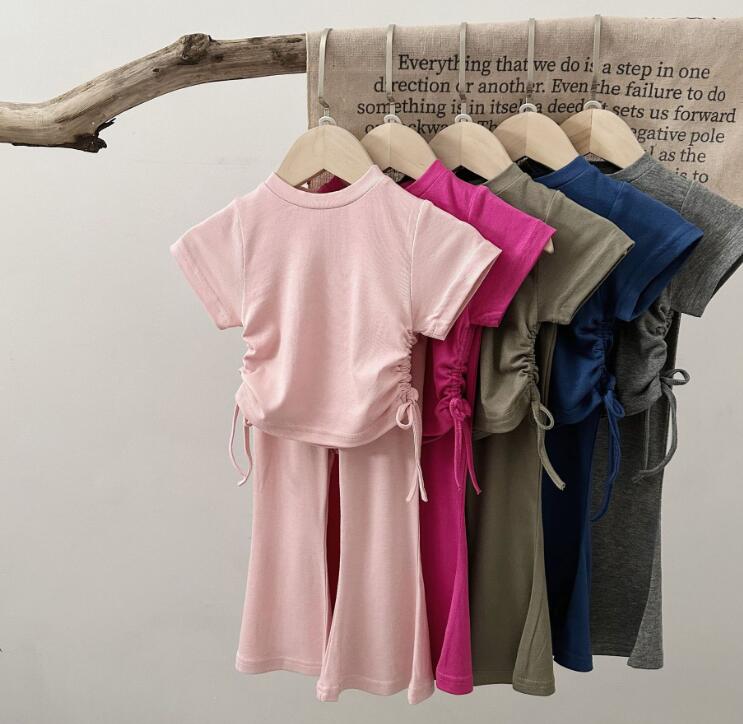 2024夏新品★子供服　トップス+ズボン　セット★90-140cm★5色