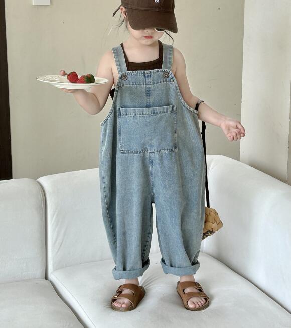 2024年夏★子供服　トップス&サロペット分けて販売★90-140cm★