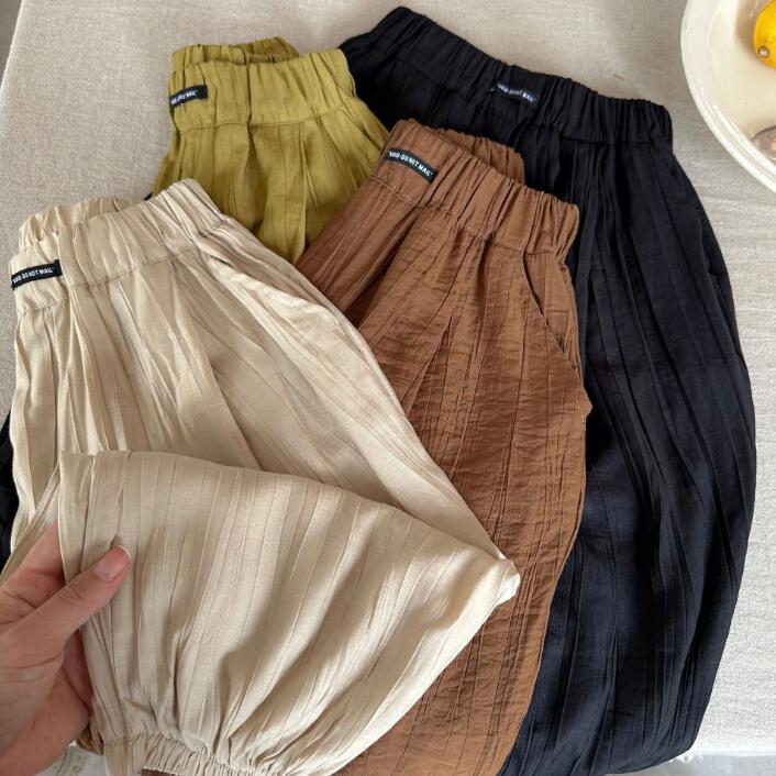 2024夏新品★子供服　ズボン★90-140cm★4色