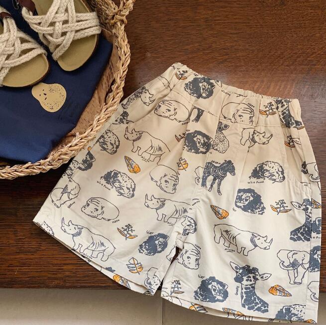 「2024」子供服★ボトムス★ハーフパンツ★韓国風子供服★80-130CM