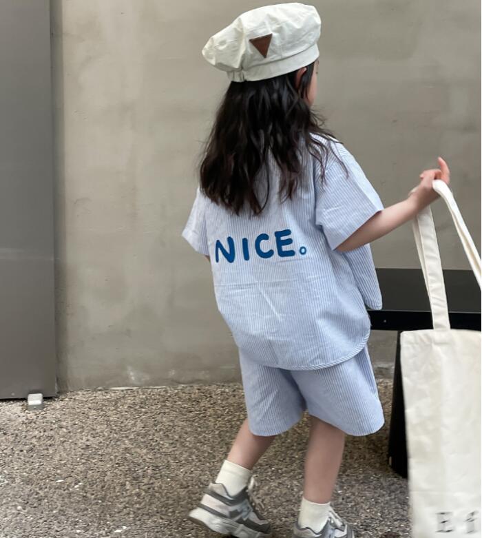 2024夏新品★子供服　トップス+ズボン　セット★90-140cm★