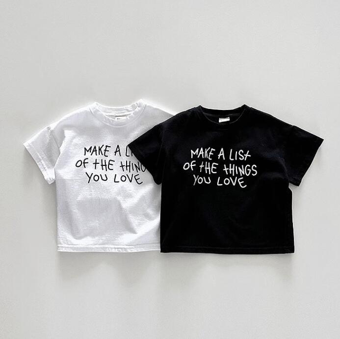 2024★夏新作★韓国風子供服★Tシャツ★2色66-100CM