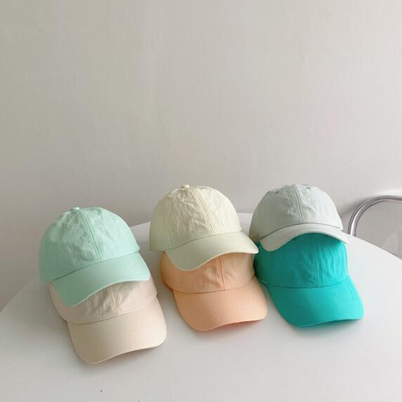 「2024」子供用★帽子★キャップ★キッズ★男女兼用★野球帽★速乾★無地★韓国風★15色