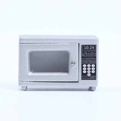 ミニチュア ドールハウス用家具 フィギュア ぬい撮 1:12dollhouse ドール撮影キッチン用品 電子レンジ模型