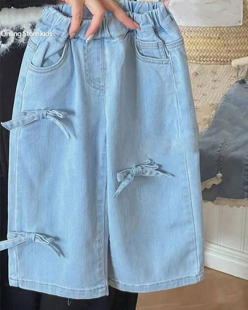 「2024」子供服★ズボン★ジーンズ★ボトムス★韓国風子供服★90-150CM