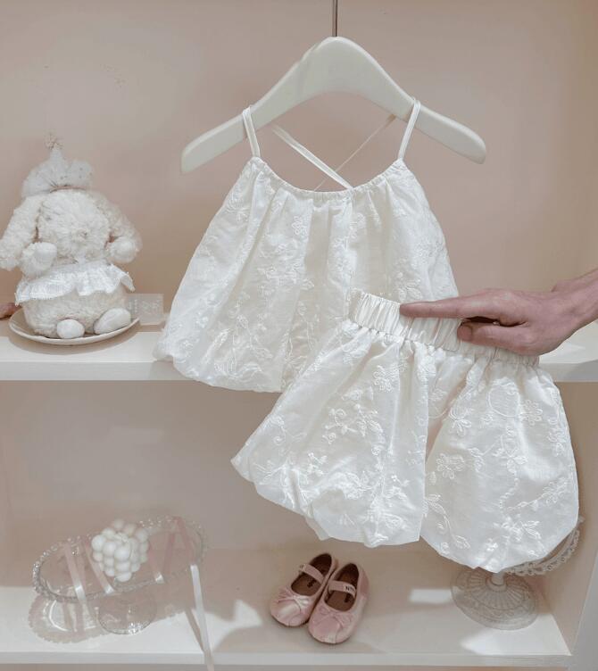 2024夏新品★子供服　トップス+ズボン　セット★90-140cm★