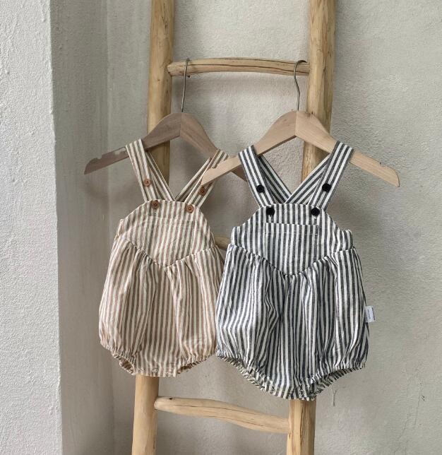 2024★夏新作★韓国風ベビー服★ロンパース★2色66-90CM