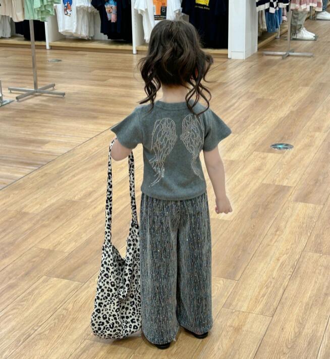 2024★夏新作★韓国風子供服★Tシャツ★ズボン★分けて販売★7-17