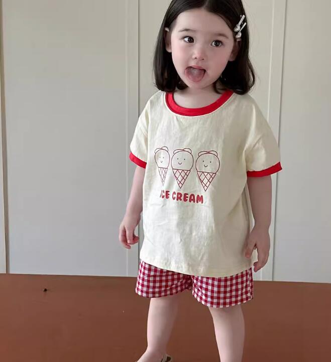 2024新品jen★ベビー服★トップス+ズボン　セット★66-100cm★