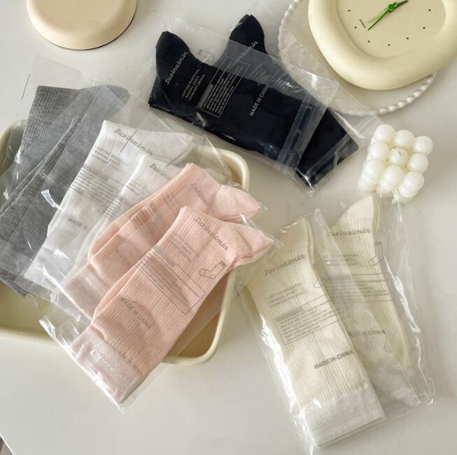 「2024」靴下★レディース★ソックス★大人用★女性用靴下★無地★薄手