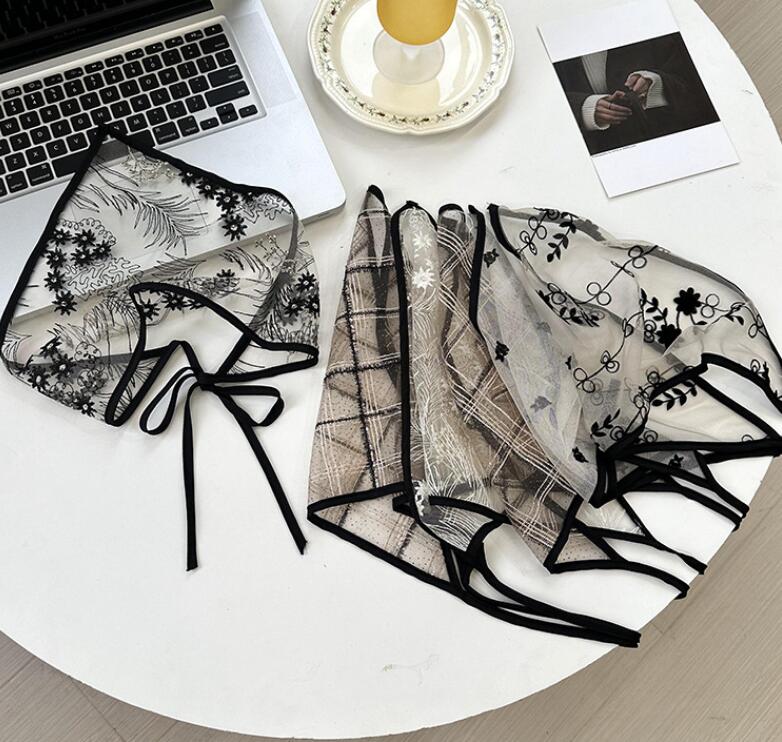 雑貨★髪飾り　髪飾り★三角ネッカチーフ★6種