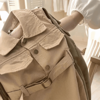 春夏 韓国風子供服 キッズ ガール シフトドレス ノースリープ ベルト付 ワンピース ワンピ 5-13