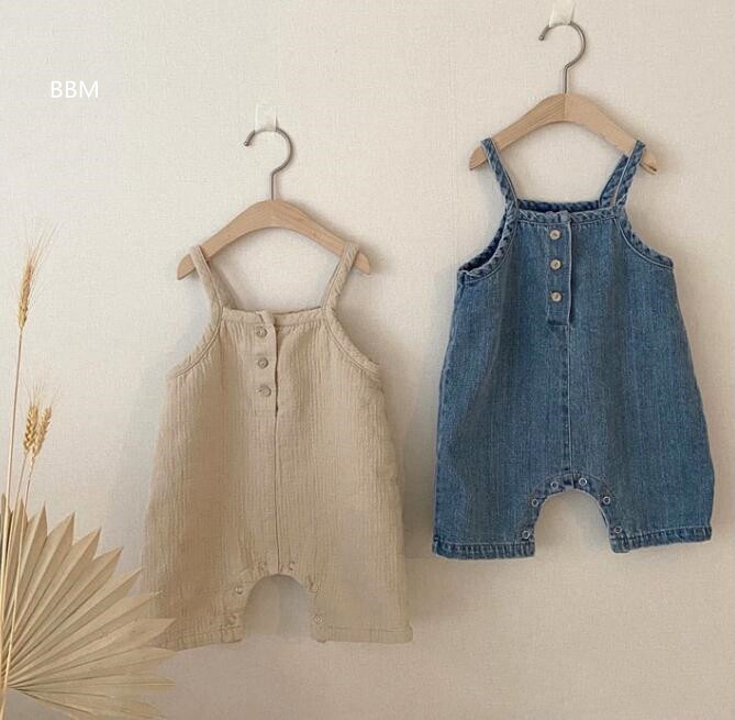 2024★春秋新作★韓国風子供服★サロペット★2色66-100CM