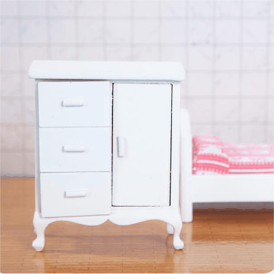 ミニチュア 1:12dollhouse ドールハウス用家具 フィギュア ぬい撮 ドール撮影 キャビネット 引出し 収納棚